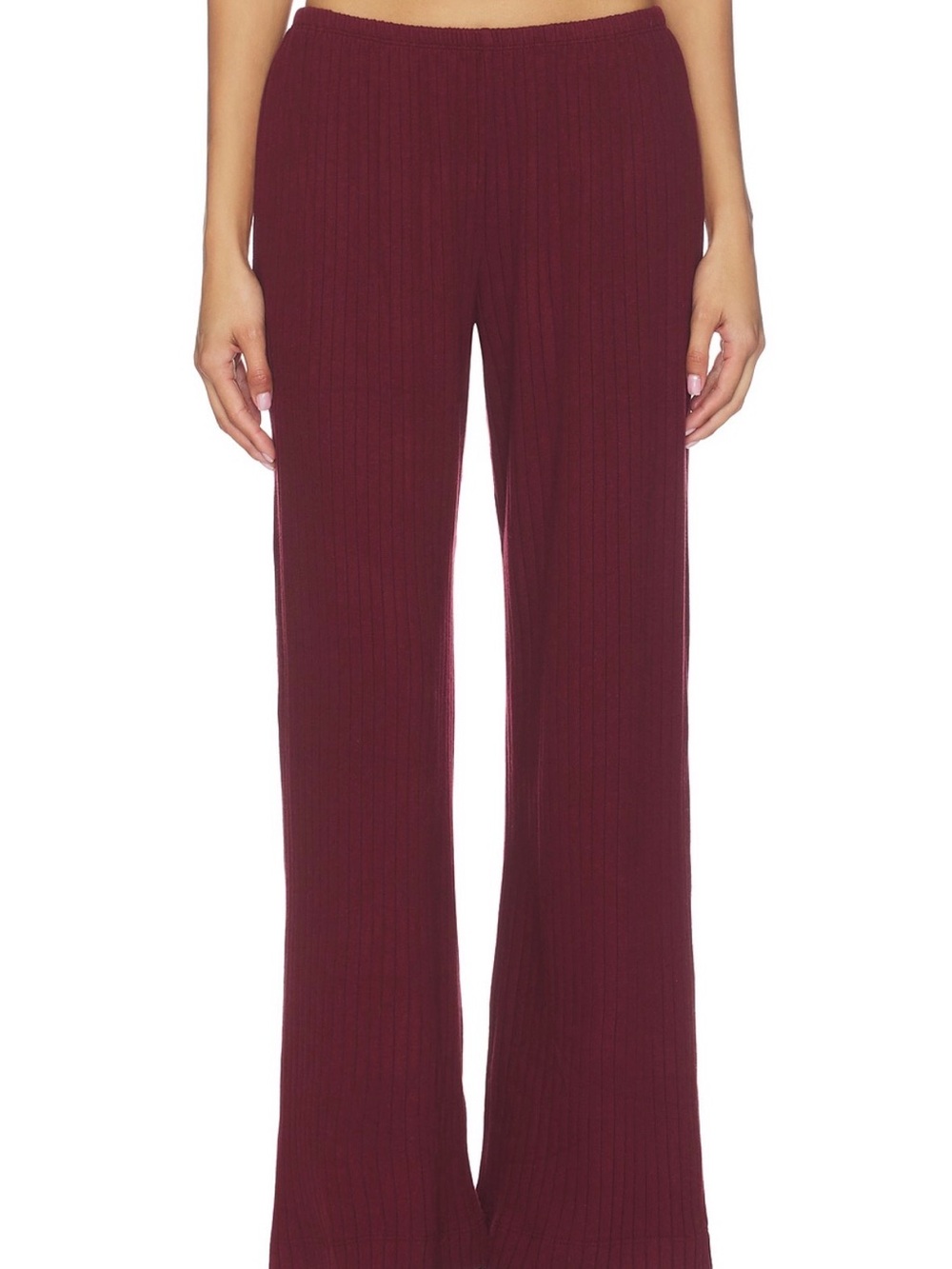 The Sweater Rib Simple Pant